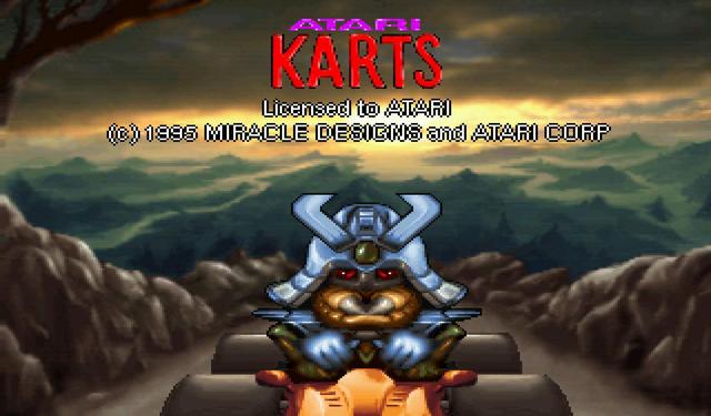 Atari Karts's background