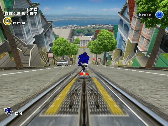 Sonic Adventure 2's background