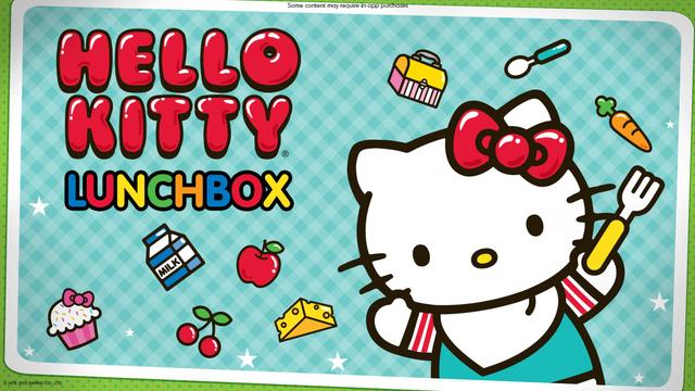 Hello Kitty Lunchbox's background