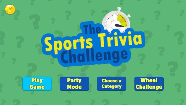 The Sports Trivia Challenge's background