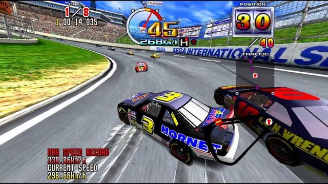 Daytona USA 2: Battle on the Edge's background