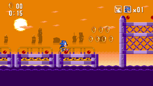 Sonic 2 SMS Remake's background
