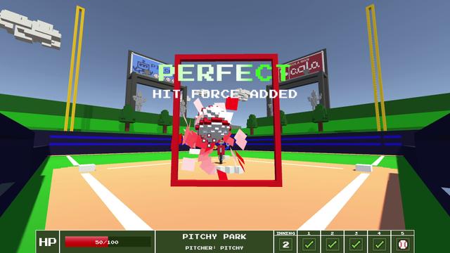 Super Psycho Baseball's background