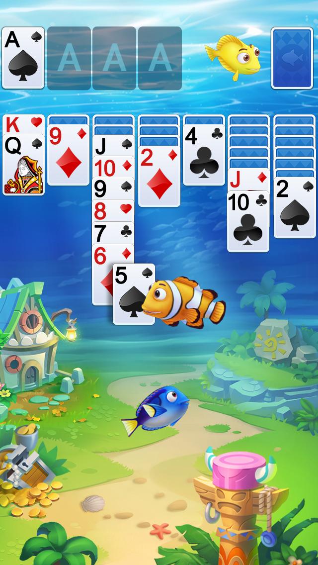 Solitaire Klondike Fish's background