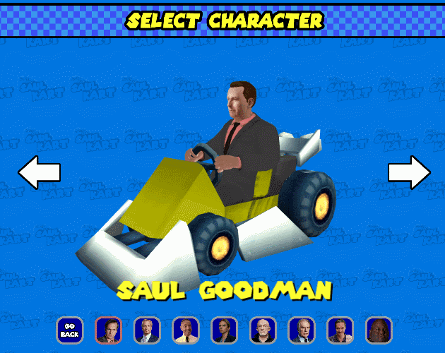 Better Call Saul Kart's background