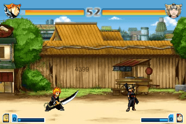 Bleach vs Naruto's background