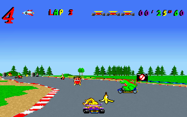 Skunny Kart's background