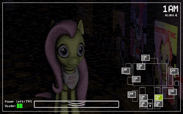 Five Nights at Pinkie's's background