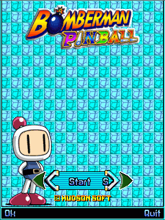 Bomberman Pinball's background