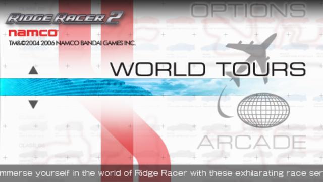 Ridge Racer 2's background