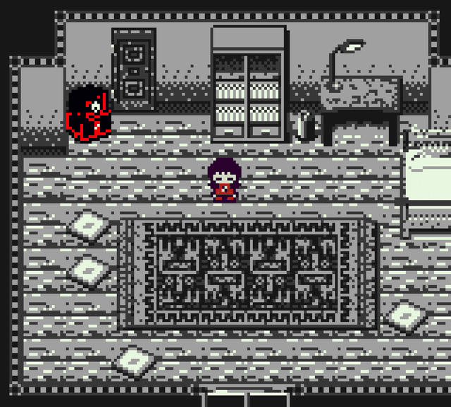 Yume Nikki GB's background