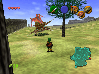 The Legend of Zelda: Ocarina of Time's background