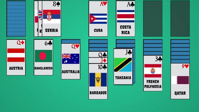 Solitaire: Learn the Flags!'s background