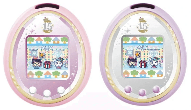 Tamagotchi iD L 15th Anniversary Version's background