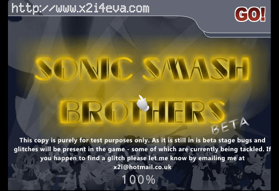 Sonic Smash Brothers's background