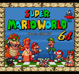 Super Mario World 64's background