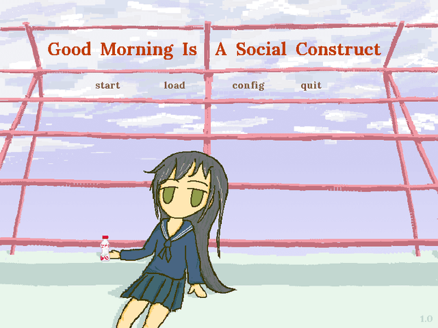 Good Morning Is A Social Construct's background