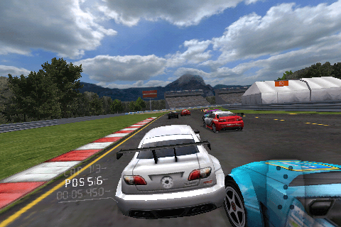 Real Racing's background