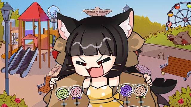 Cute Bully Nyanbaba's background