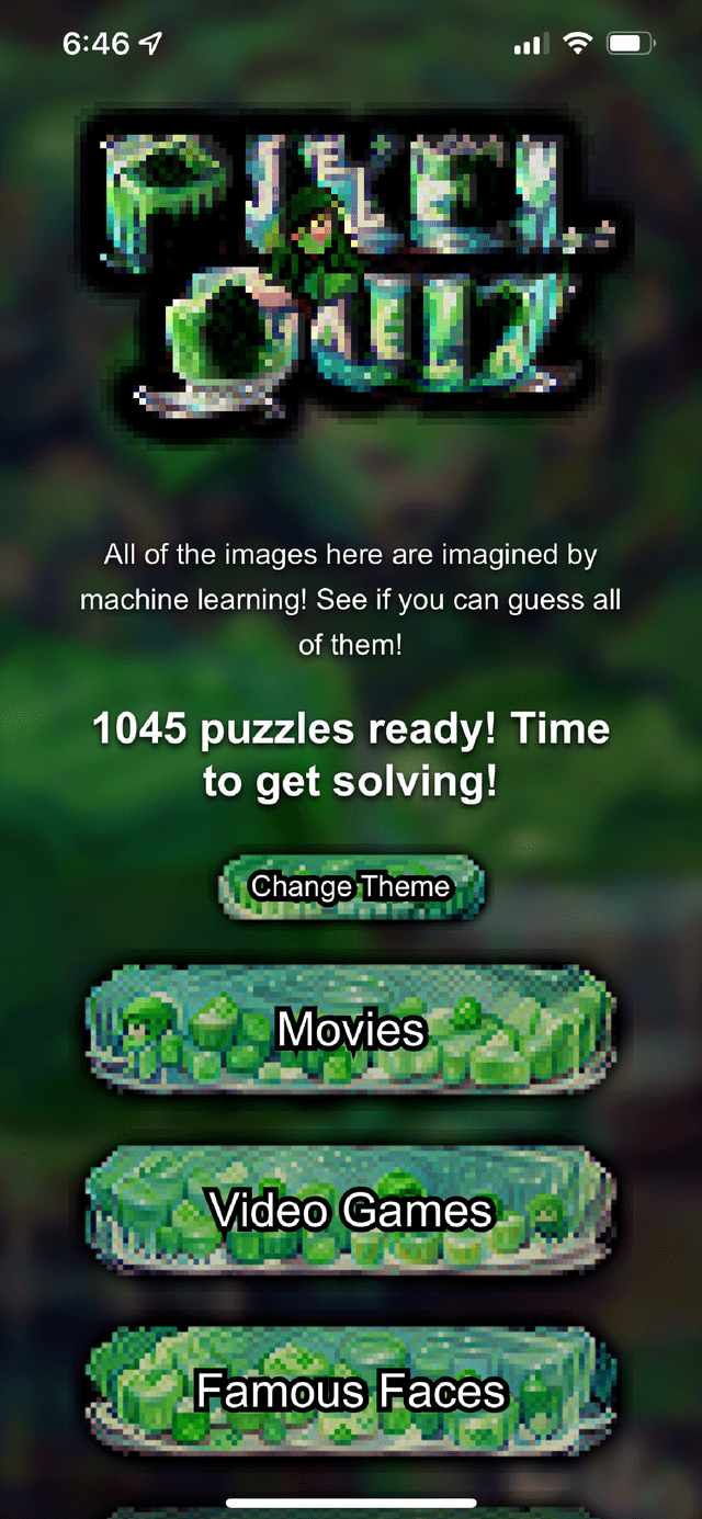 PixelQuiz's background