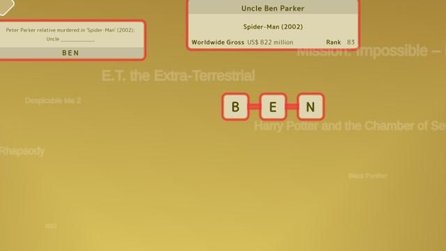 Mini Words: Top Movies's background