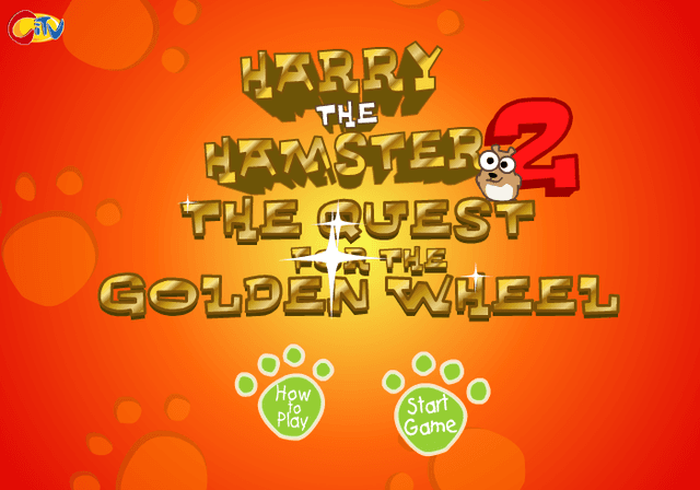 Harry the Hamster 2: The Quest for the Golden Wheel's background