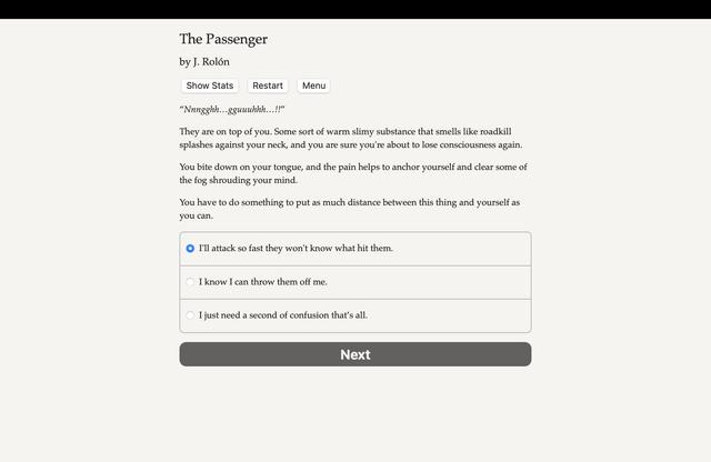 The Passenger's background