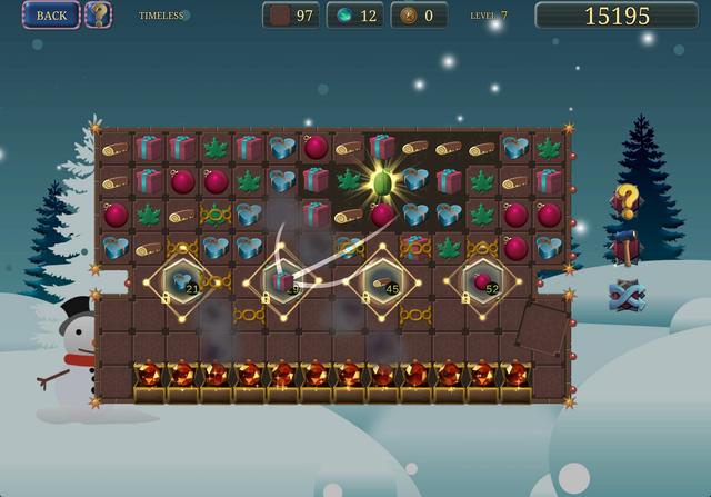 A Christmas Yarn's background