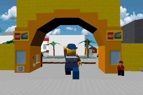 LEGO Studios Backlot's background