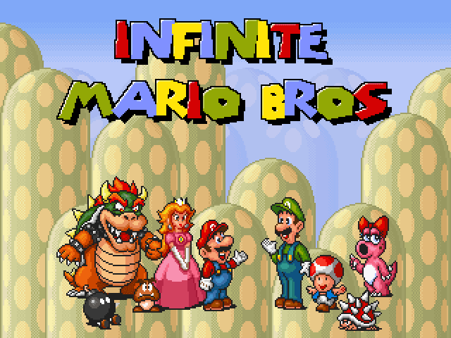 Infinite Mario Bros.'s background