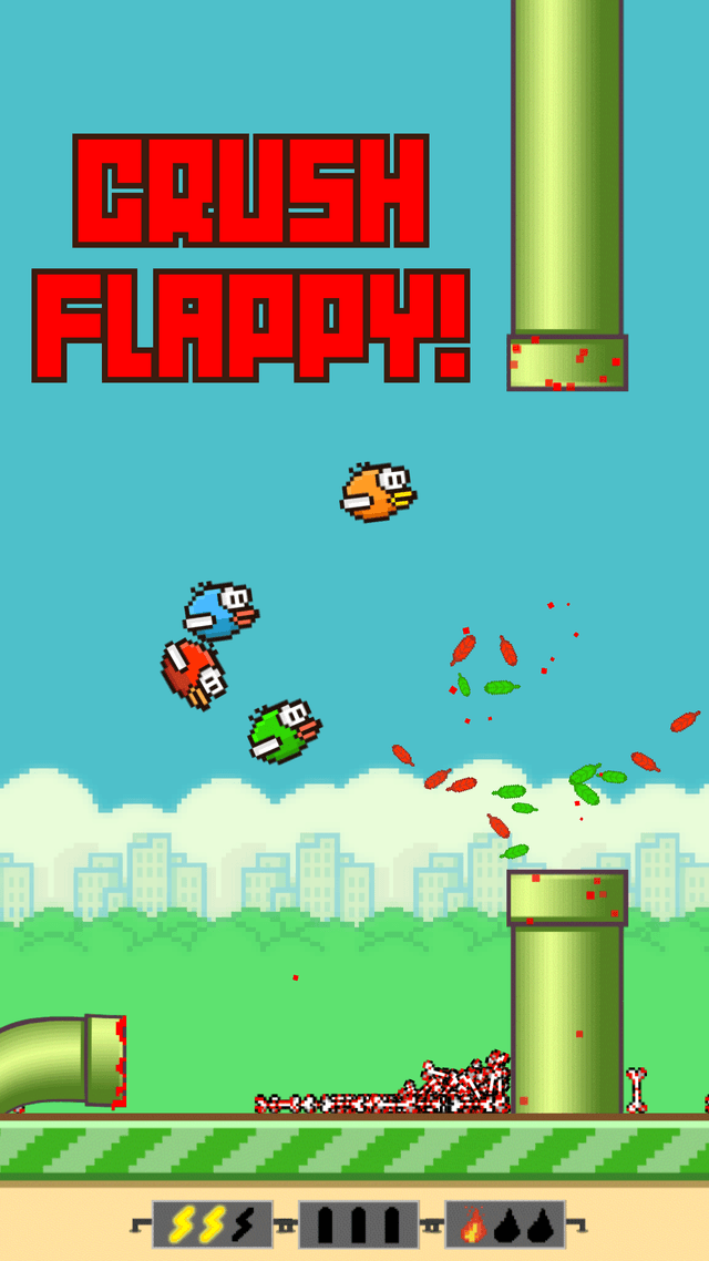 Flappy Crush's background