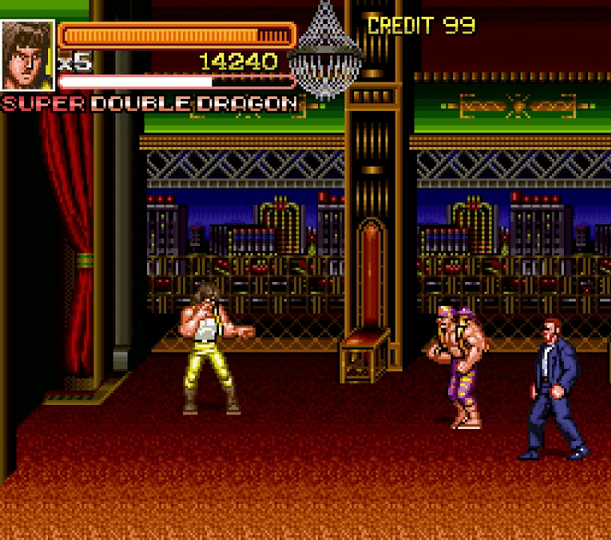 Ultimate Double Dragon's background