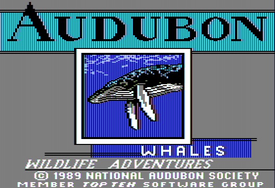 Audubon Whales: Wildlife Adventure's background