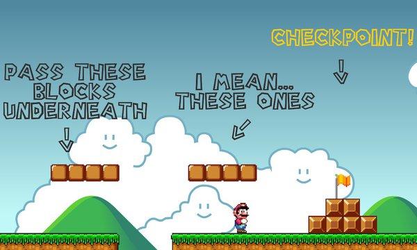 Unfair Mario's background