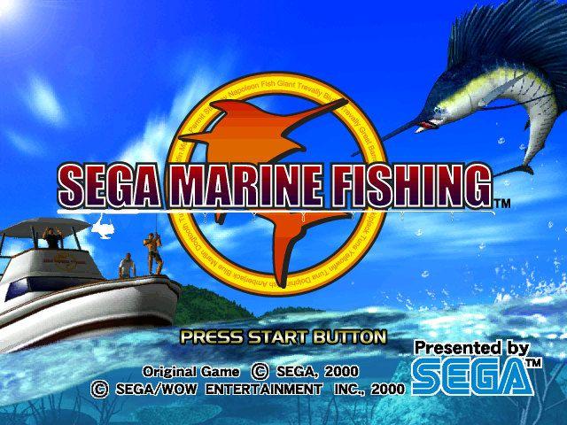 Sega Marine Fishing's background