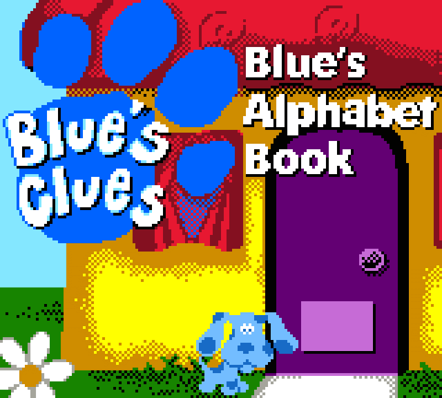 Blue's Clues: Blue's Alphabet Book's background