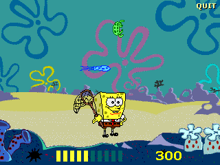 SpongeBob SquarePants in Jellyfishin''s background