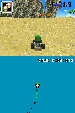 Mario Kart DS N64 Circuit's background