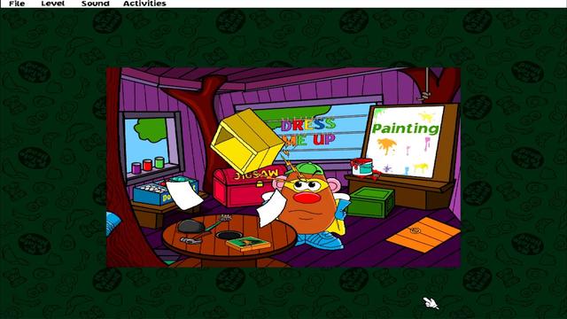 Mr. Potato Head Activity Pack's background