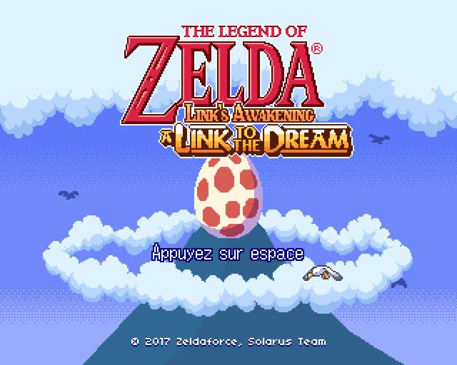 The Legend of Zelda: A Link to the Dream's background