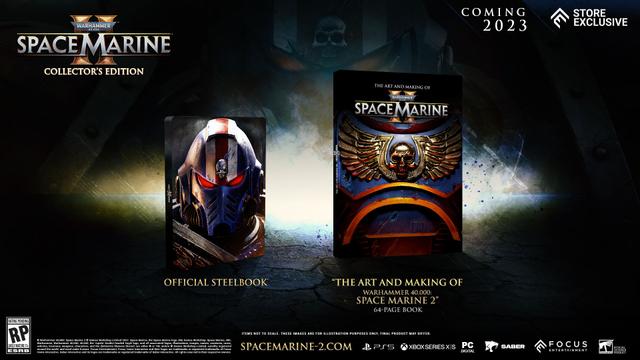 Warhammer 40,000: Space Marine II - Collector's Edition's background