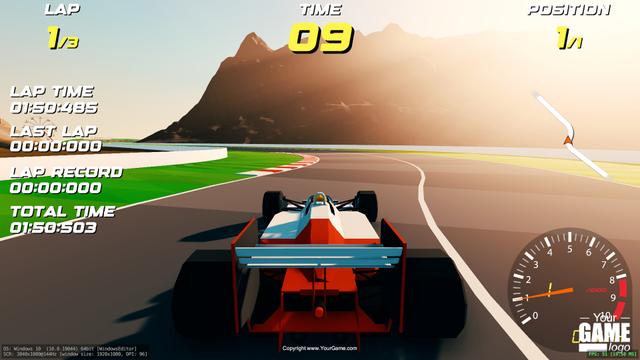 Super Retro GP's background