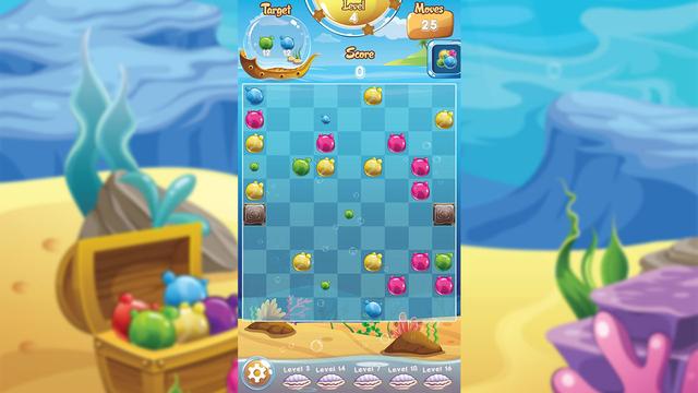 Summer Bubble Splash's background