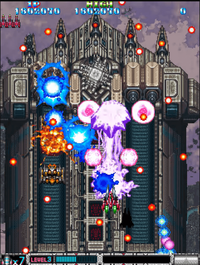 DoDonPachi's background
