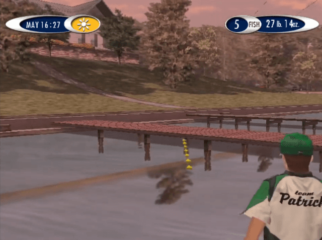 Sega Bass Fishing 2's background