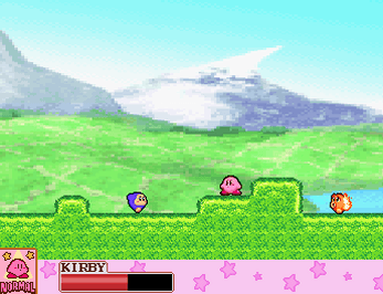 Pik's Epic Kirby Sprite Comics: Teh Game 2's background