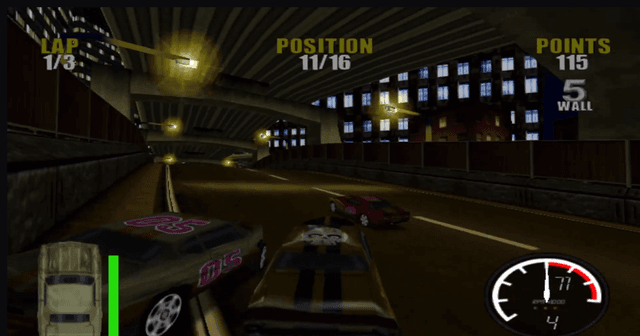 Demolition Racer: No Exit's background