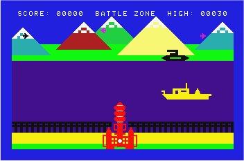 3D Battle Zone's background