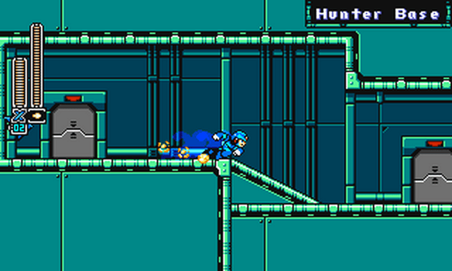 Mega Man X Innocent Impulse's background