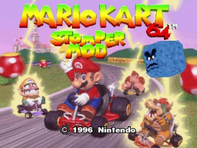 Mario Kart 64: Stomper Mod's background